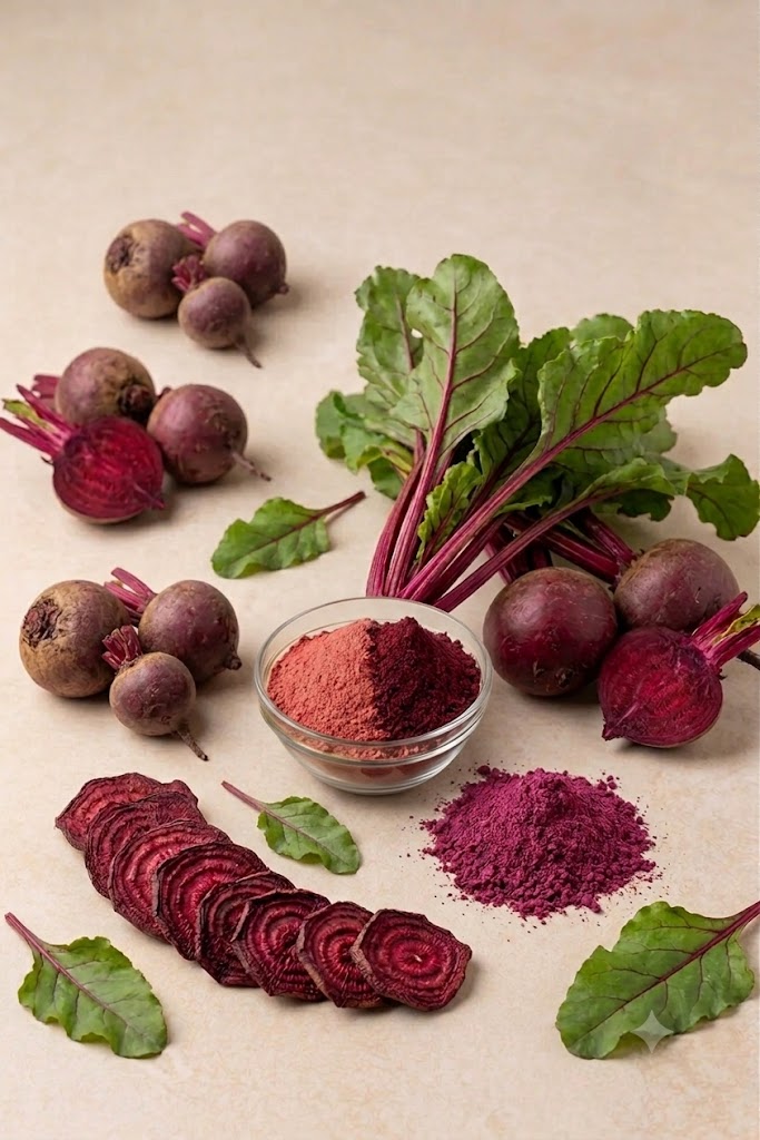 Nature Delights solar-dried Beetroot powder pouch, 100g